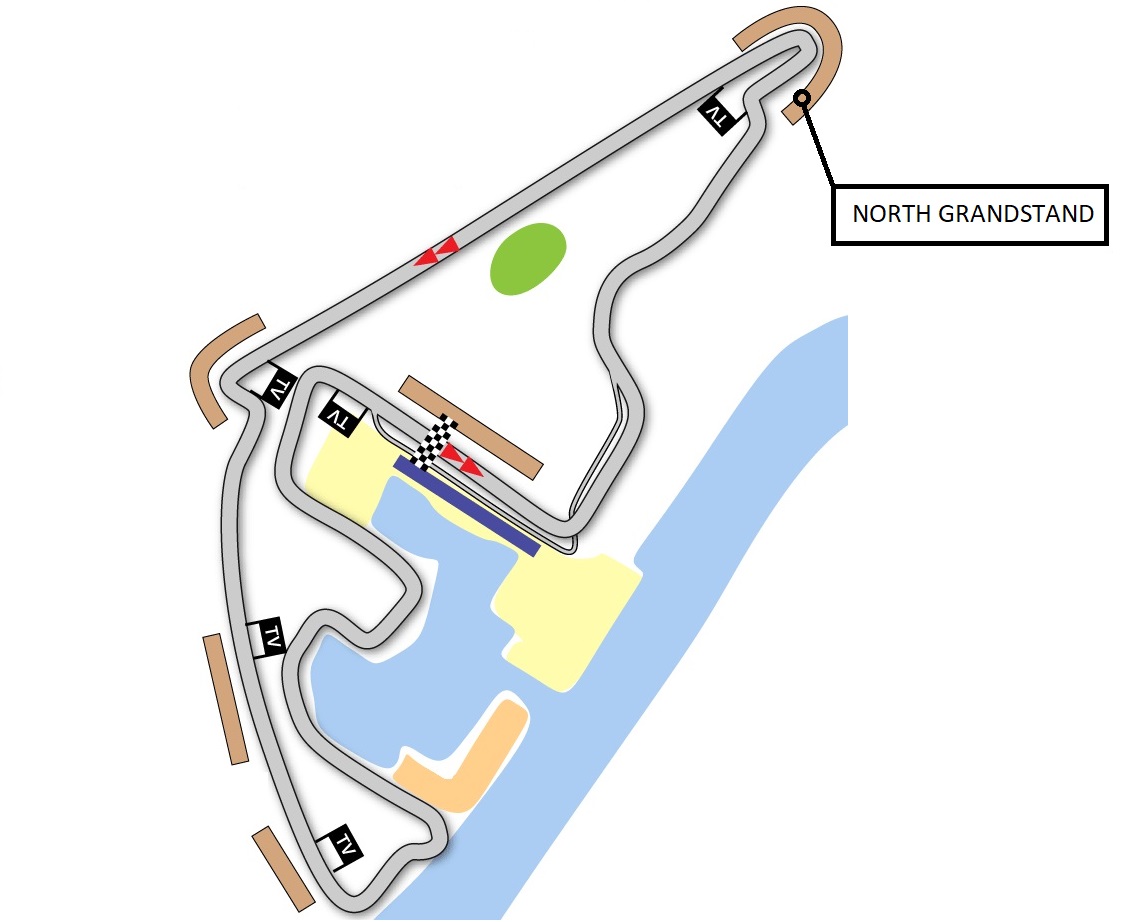 F1 Abu Dhabi 2024 vstupenka na 2 dny (sone) 7. 8. 12. 2024